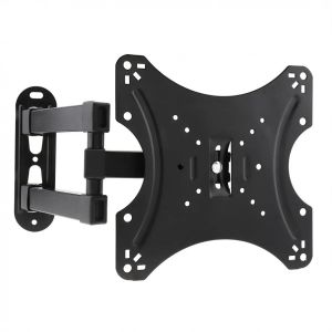 Support mural TV fixationsur bras rotatif orientable et inclinable pour TV Samsung UE24N4305 24" VESA 200X200mm Noir-Visiodirect - Neuf