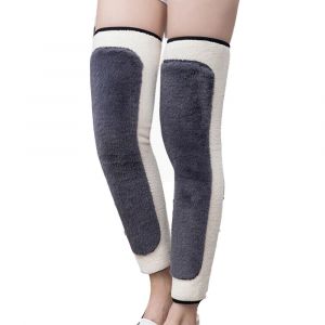 Genouill&egrave;res Pour Soulager La Douleur Et Garder Les Jambes Au Chaud - Gu&ecirc;tres D'hiver En Peluche Pour Hommes Et Femmes - Neuf