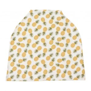 Couverture D'allaitement Douce, Respirante Et Coupe-Vent, 4 En 1, Multi-Usages, Pour Bebe, Pour Voiture, Petit Ananas - Neuf