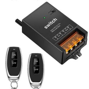 Interrupteur de télécommande 12v avec relais 30A,DC 72v 60v 48v 36v 24v 12v sans fil pour lumières,lampe - Neuf