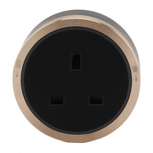 Prise de courant 13A Prise &eacute;lectrique amovible Adaptateur de guide coulissant pour la cuisine de chambre &agrave; coucher &agrave; la maison - Neuf