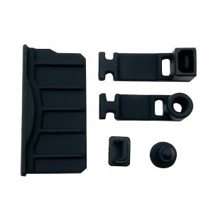 1 Set Caoutchouc Anti-Poussi&egrave;re Cover Dirt-Proof Plug Cap &Eacute;couteur Jack Charge Dock Protector Compatible Avec New 3ds 3dsll / Xl 3ds 2ds - Neuf