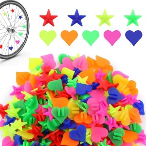 Kal-Lot De 216 Perles De Rayons De Roue De Vélo En Plastique - Décorations Colorées Pour Rayons De Vélo - Accessoires De Roues Pour Enfants - Accessoires Pour Filles Et Garçons - Neuf