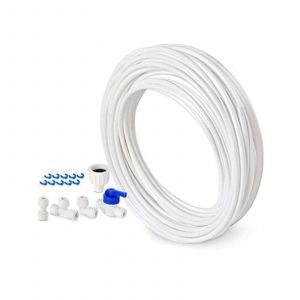 Tuyau d'alimentation en eau de 10 m pour réfrigérateur double de style (tuyau de 6,35 mm) - Neuf
