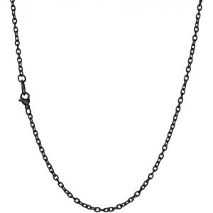 Kal-Chaîne Acier Inoxydable Homme Femme Garçon Collier Chaines Maille Rolo 3 Mm/5 Mm/7 Mm/9 Mm/12 Mm,Taille 45 Cm-75 Cm,Argenté/Or/Noir,Bijoux Cadeaux Pour Unisex (Boîte Cadeau) - Neuf