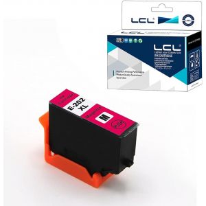 Cartouche d'encre Compatible 202 202XL C13T02H34010 (1 Magenta) Remplacement pour Epson Expression Premium XP-6000 XP-6005 XP-6100 XP-6105 XP6000 XP6005 XP6100 XP6105 - Neuf