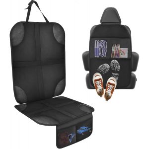 Subzonal-1 Pi&egrave;ce Protection Siege Voiture Auto En 1 Pi&egrave;ce Protections Dossier De Si&egrave;ge Voiture Avec Poches Organisateur Organisateur Voiture Enfant Imperm&eacute;able Protection Siege Auto Pour Enfant Anima - Neuf