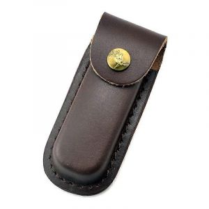 Couteau de poche Fourreau Pochettes faites à la main Cuirs Couteaux Étuis Porte-couteau pliant Outil de fourreau de transport extérieur Facile à utiliser - Neuf