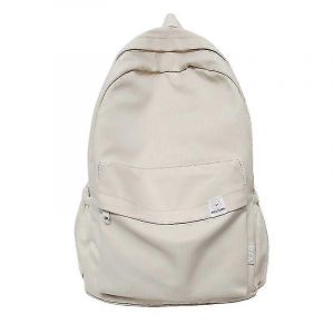 Sac a dos d'ecole, fournitures scolaires esthetiques, fournitures scolaires kawaii, sacs a dos d'ecole mignons pour adolescentes - beige - Neuf