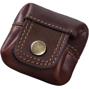 CAUC-Varys' Bourse Porte-Monnaie Cuir Sac &agrave; Monnaie Petit Vintage Mini-Portefeuille Portefeuille Cuir V&eacute;ritable - Neuf
