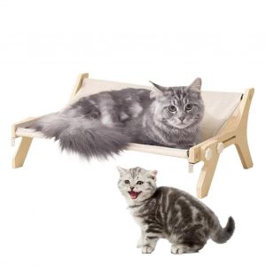Perchoir De Fen&ecirc;tre Pour Chat Cat Bass | Perchoir Double Face Pour Chat Avec Hamac En Couette Lavable En Machine Pour Toutes Les Saisons - Neuf