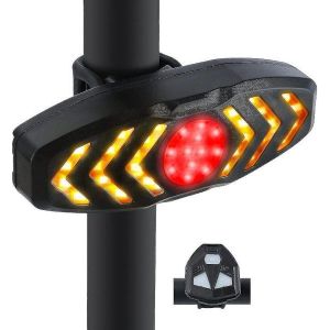 Feu Arri&egrave;re De V&eacute;lo Rechargeable Usb Avec Son, 3 Modes, &Eacute;tanche, Installation Facile - Am&eacute;liorez La S&eacute;curit&eacute; &Agrave; V&eacute;lo ! - Neuf