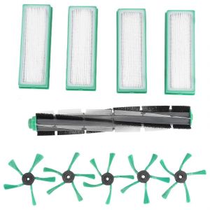 Accessoires Brosse ronde Filtre Brosses latérales Pièces de rechange pour aspirateur robot Vorwerk Kobold Vr200 - Neuf