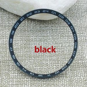 Anneau De Chapitre De Montre En Plastique De 30.5mm,Adapté Au Boîtier De Montre Skx007 Skx009 Srpd Nh35 Nh36,Mouvement Automatique,Pièces D'anneau Intérieur De Montre Pour Hommes.B4 Black. - Neuf