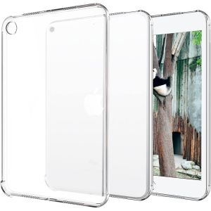 Coque Silicone Ultra-Fine Pour Ipad 10,2 Pouces (7¿/8¿/9¿ Gen) ¿ Semi-Transparente Antichocs, Coins Airbag, Anti¿Jaunissement, Antidérapante, Compatible Recharge Sans Fil - Neuf