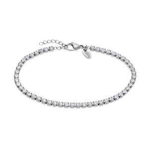 Bracelet Lotus Style Rivière Oxydes - Neuf