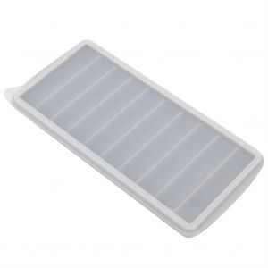 Hjlian Moule A Glacons En Silicone Diy, Moule A Pudding Congele, Moule A Chocolat, Cuisson Avec Couvercle, Gris - Neuf
