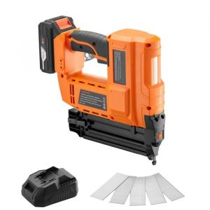 Cloueuse sans Fil Aliment&eacute;e par Batterie 20 V-Duoku-Cloueur Calibre 18-Pistolet &agrave; Clous Fins avec 500 Clous-Batterie Li-ion 2,0 Ah - Neuf