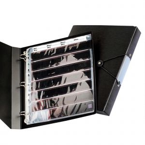 Sans Acide Film Protecteur De Bo&icirc;te De Rangement Avec 3 Liens De L'anneau Film N&eacute;gatif Titulaire Et N&eacute;gatif De La Page De La Pochette Pour 135 35 Mm 120 4x5 8x10 Noir - Neuf