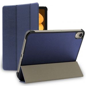 Ebeststar - Housse Pour Ipad Mini 2021 8.3'' (6 Gen) Etui Slim Smart Case Support Haute Solidité, Bleu Foncé [Dimensions Precises Tablette : 195.4 X 134.8 X 6.3 Mm, Écran 8.3''] - Neuf