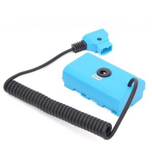Adaptateur de cable d'alimentation spirale D-Tap vers batterie factice F550 pour eclairage de remplissage de moniteur - Neuf