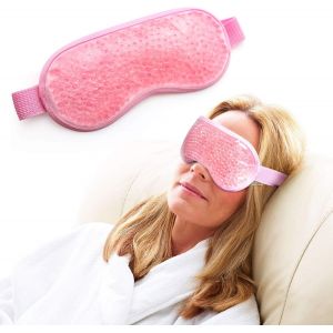 Masque Pour Les Yeux Thérapeutique Froid-Chaud Pour Les Troubles Du Sommeil, Les Migraines Et Les Cernes. Relaxant Et Apaisant, Il Soulage La Fatigue Oculaire. - Neuf