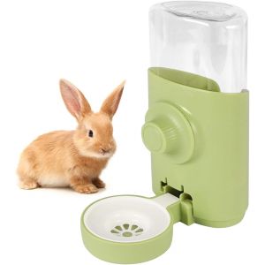 Fontaine À Eau Automatique Pour Animaux De Compagnie, Fontaine À Eau Suspendue 600 Ml, Pour Lapin, Chinchilla, Cochon D'inde, Hérisson - Neuf