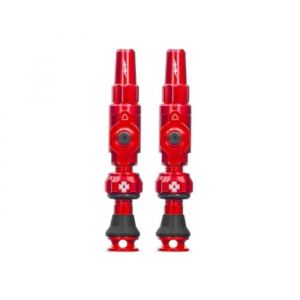Valves - Tubeless - Big Bore Lite - Rouge - Small - Pour Gonflage Maximal - V&eacute;lo - Vtt - Muc-Off - Neuf