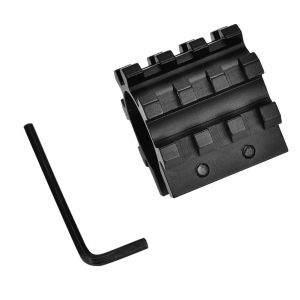 25.4mm Fusil De Chasse Mag Tube Barrel Rail Mount Pour Appareils De Lampe De Poche Accessoire De Chasse - Neuf