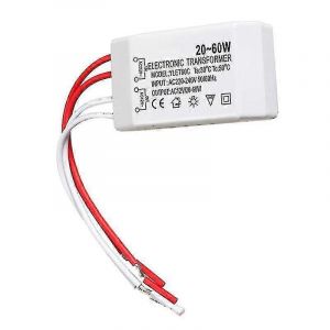 Transformateur Électronique 12v 20-60w Pour Lampes Halogènes,Adaptateur D'alimentation Pour Éclairage De Projecteur - Neuf