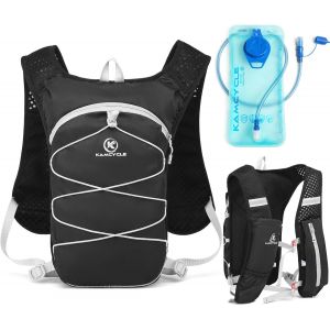 Jgd-Sac D'hydratation Ultra-L&eacute;ger Sac &Agrave; Dos Trail Gilet D'hydratation, Hydration Pack Sac &Agrave; Dos V&eacute;lo Avec,Pour La Course &Agrave; Pied, La Randonn&eacute;e, Les Marathons (Avec Vessie D'hydratation De 2l) - Neuf