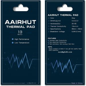Kal-3w/M.K Pad Thermique 1 Pièces, 85 X 45 X 1,5mm Hautes Performances Silicone Thermal Pad Non Conducteur Particulièrement Souple Pour Pc Ps4 Gpu M.2 Ssd - Neuf