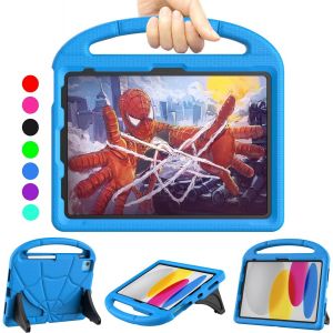 LORANKA-&iquest; &Eacute;tui pour enfants pour iPad A16 11e g&eacute;n&eacute;ration 2025/iPad 10e g&eacute;n&eacute;ration 2022, iPad Air 6/5/4e g&eacute;n&eacute;ration, &eacute;tui antichoc de 10,9""/11"" avec poign&eacute;e et porte-crayon pour iPad 11/10 - Neuf