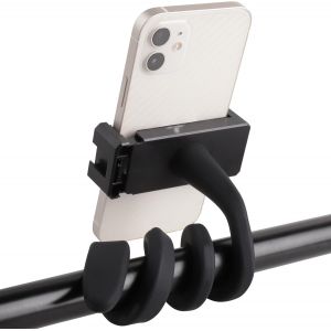 Kal-Support De Téléphone Flexible Et Réglable En Col De Cygne - Support De Téléphone Portable Pour Voiture, Poussette, Tapis De Course, Chariot, Vélo - Neuf