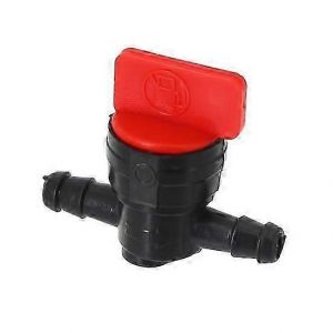 Robinet d'essence universel robuste ABS soupape d'arrêt de carburant en ligne 6mm - Neuf