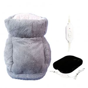 Hjlian Chauffe-Pieds En Peluche, Tapis Chauffant Pour Chaussures, Cadeaux D'hiver Pour Parents Et Amis - Neuf