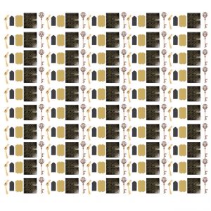 Hjlian Ensemble De 50 Ouvre-Bouteilles De Biere En Alliage De Zinc De Style Europeen En Forme De Cle Pour Mariage (Type C) - Neuf