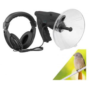 Parabolique Microphone Monoculaire 8x20mm Monoculaire Télescope Pour LongRange Oiseau Écoute antenne Parabolique - Neuf