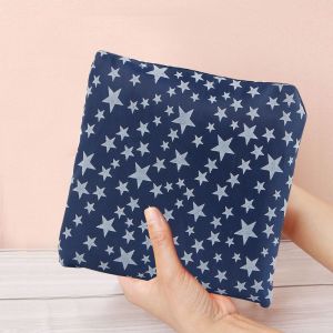 HJLIAN Sac de courses pliable a motif etoile pour femme, sac fourre-tout ecologique et reutilisable - Neuf