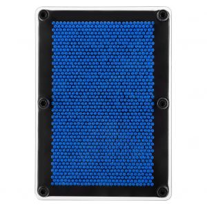Aiguille anti-stress en plastique 3D, moule a main, forme de clonage, aiguille a epingle, jouet a faire soi-meme, cadeau (bleu) - Neuf