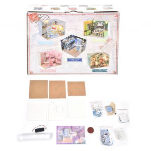 Maison de poupee Space Dream, kit de modele, assemblage a faire soi-meme, maison de poupee miniature, maison de jouet exquise - Neuf
