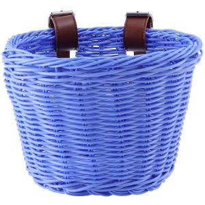 Panier De Vélo Amovible Et Écologique Pour Enfants - Rangement Avant Élégant Pour Jouets Et Collations, Installation Facile, Design Rétro - Neuf