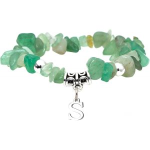 Kal-Lettre Bracelet Homme Pierre Naturelle Bracelet Femme 7 Chakra Couple Bracelet Amiti&eacute; - Neuf