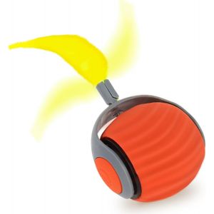KAL-Jouet Chat Interactif, Balle Interactive Pour Chats Avec Queue Jouet Automatique Jouet Intelligent Pour Chat Balle Electrique Automatique Rotatif Pour Les Petits Chats D'Intérieur - Neuf