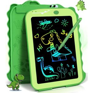 ERYI-Tablette Dessin Enfant Jouet 2 3 4 5 6 7 Ans Garçons Fille Cadeau De Noël D'Anniversaire, 8,5 Pouces Tablette Lcd Jeux Educatif Jouet Enfants 3-7 Ans Garçons, Dinosaure Coloré Dessin Ardoise Mag - Neuf