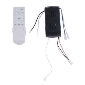 Remplacement du kit de télécommande universel pour ventilateur de plafond, 6 vitesses et synchronisation, remplacement à distance de la lumière du ventilateur de plafond à courant continu - Neuf