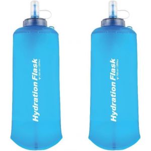 Kalanka-Gourde Souple En Tp Pliable Pour Cyclisme, Marathon, Course, Randonnée, Sans Bpa, Réutilisable, Pour Le Sport, Le Sport - Neuf