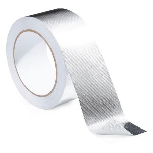 ASFASFq-10M x 50mm Scotch Aluminium Anti Fuite, Ruban Adhésif Aluminium, Ruban Scellant Métallique En Pour Conduits D'air Haute Temperature,Isolation & Barrière contre Vapeur pour Lave-vaisselle - Neuf