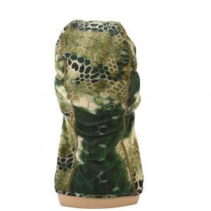 1 Cagoule Camouflage Serpentine Pour Activites De Plein Air, Masque Facial Militaire Complet #1 - Neuf