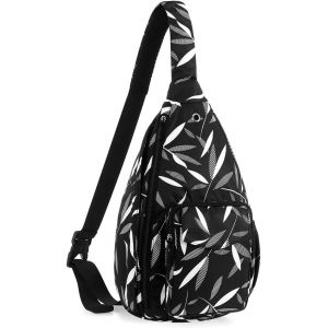 RFCBC-Sac de Poitrine Sac à Dos Bandoulière Sacoche Homme Femme Sling Bag Sac d'Epaule pour Voyage Sport Randonnée Vélo Camping - Neuf
